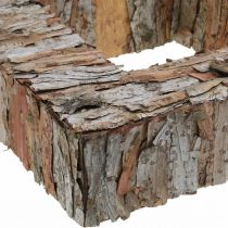 Deco tree bark square open pine bark 30×30cm