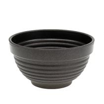 R-bowl plastic anthracite Ø13cm, 10 pcs