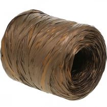 Product Raffia Ribbon Brown Bicolor Gift Ribbon Decorative Ribbon 200m