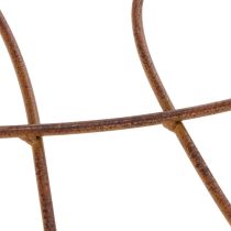 Product Trellis, climbing aid, curved metal, artistic garden decoration, 72cm