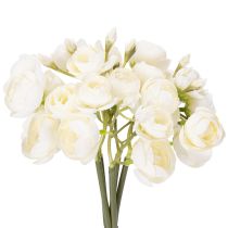Product Artificial Ranunculus Bouquet, Long-Lasting Flower Decoration for Spring, 32cm, 5 Pieces