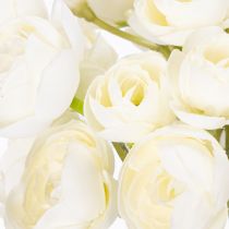 Product Artificial Ranunculus Bouquet, Long-Lasting Flower Decoration for Spring, 32cm, 5 Pieces