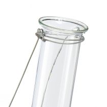 Product Test tube decorative glass for hanging mini vase Ø2.4cm H22.5cm