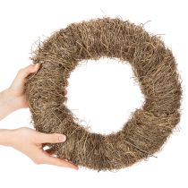 Product Natural material wreath, natural decorative wreath for DIY projects, 35cm