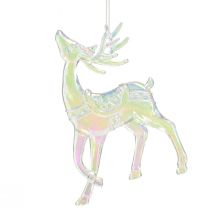Product Reindeer decoration Christmas decoration iridescent H12cm 3pcs