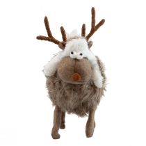 Product Reindeer table decoration Christmas Christmas figure decoration 23cm