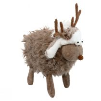 Product Reindeer table decoration Christmas Christmas figurine decoration 23cm
