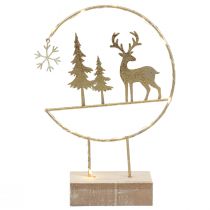 Product Christmas decoration LED decoration deer decoration battery operated H29cm