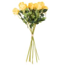 Product Artificial rose with long stem, artificial flower, 62cm, 12 pieces