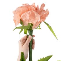 Product Artificial rose, giant flower for elegant and charming indoor decoration, 92cm