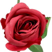 Rose red 44cm 6pcs