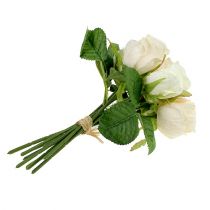 Product Rose bouquet cream 26cm