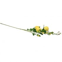 Product Rose branch yellow 100cm