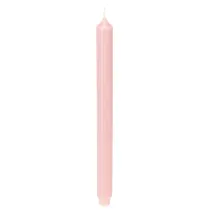 Product Rustic Candles Taper Candles Solid Color Pink 350/28mm 4 pcs