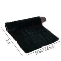 Product Decorative velvet ribbon as a table runner, roll 25cm x 2m