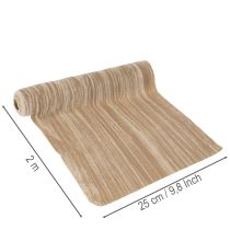 Product Table runner velvet ribbon crushed velvet 25cm 2m