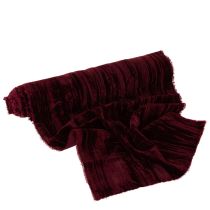 Product Velvet ribbon decoration table runner and crafting 25cm 2m