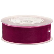 Product Velvet ribbon decorative ribbon velvet gift ribbon Erika 40mm 8m