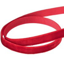 Product Velvet ribbon decorative ribbon Velvet Ribbon Red 10mm 20m