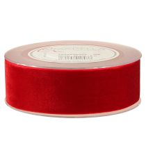 Product Velvet ribbon gift ribbon decorative ribbon velvet red 40mm 8m