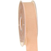 Product Velvet ribbon salmon ribbon decorative ribbon 25mm 7m