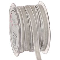 Product Velvet ribbon, decorative ribbon on a roll for creative decorations, 10mm wide, 20m long