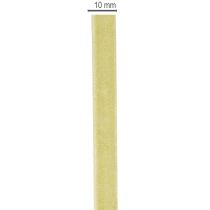 Product Decorative velvet ribbon for floristry and creative projects, 10mm x 20m