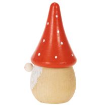 Product Mini Gnome Figurine Fly Agaric Table Decoration 10cm 6pcs