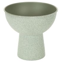 Product Modern round planter on a high base, 18cm