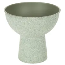 Product Modern round planter on a high base, 18cm