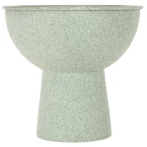 Product Modern round planter on a high base, 18cm