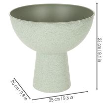 Product Bowl with stand for plants, decorative bowl, 25cm