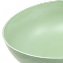 Product Decorative bowl green pastel plastic table decoration spring Ø20cm