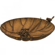 Product Decorative bowl for hanging garden decoration rust look Ø31cm L62cm