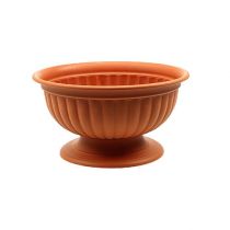 Bowl with foot terracotta Ø26cm - 35cm, 1p