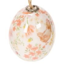 Product Easter egg ornaments as decorative ideas. Charming Easter decoration accessories, 6cm, 6 pieces.