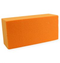 Floral foam bricks Rainbow Orange 4pcs
