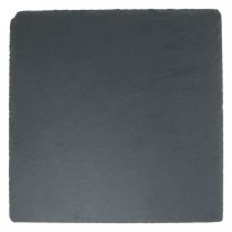 Product Slate plate square, decorative tray natural stone 25×25cm 2pcs