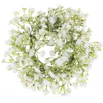 Product Gypsophila Wreath Small Flower Wreath Artificial Ø18cm