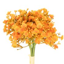 Product Artificial baby's breath orange branch for flower arrangements 30cm 10pcs