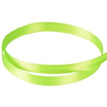 Product Ribbon satin ribbon gift ribbon light green 6mm 50m