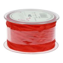 Product Ribbon Crash Decorative Ribbon Gift Ribbon Red 50mm 20m