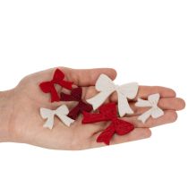 Product Decorative Bow Mix Scatter Decoration Christmas and Crafts 5cm 48pcs