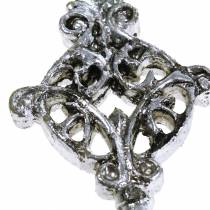 Product Decorative Key for Hanging Antique Silver 10cm 3 Pcs