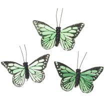 Product Butterfly decoration, fluttery room beautification for indoors and outdoors, 7cm, 12 pieces