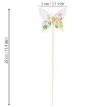 Product Butterfly stakes, ideal as eye-catchers in the garden or flower pot, 29cm, 12 pieces