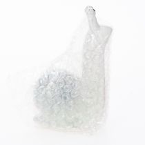 Product Ceramic decorative snail figurine for stylish living environments and enchanting table decorations, 16cm