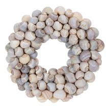 Product Snail wreath for hanging, decorative wreath, maritime style, Nathai, Ø35cm