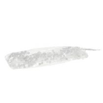 Product Snowball garland L75cm white