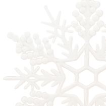 Product Snowflake decoration for hanging winter decoration white 30cm 3 pieces